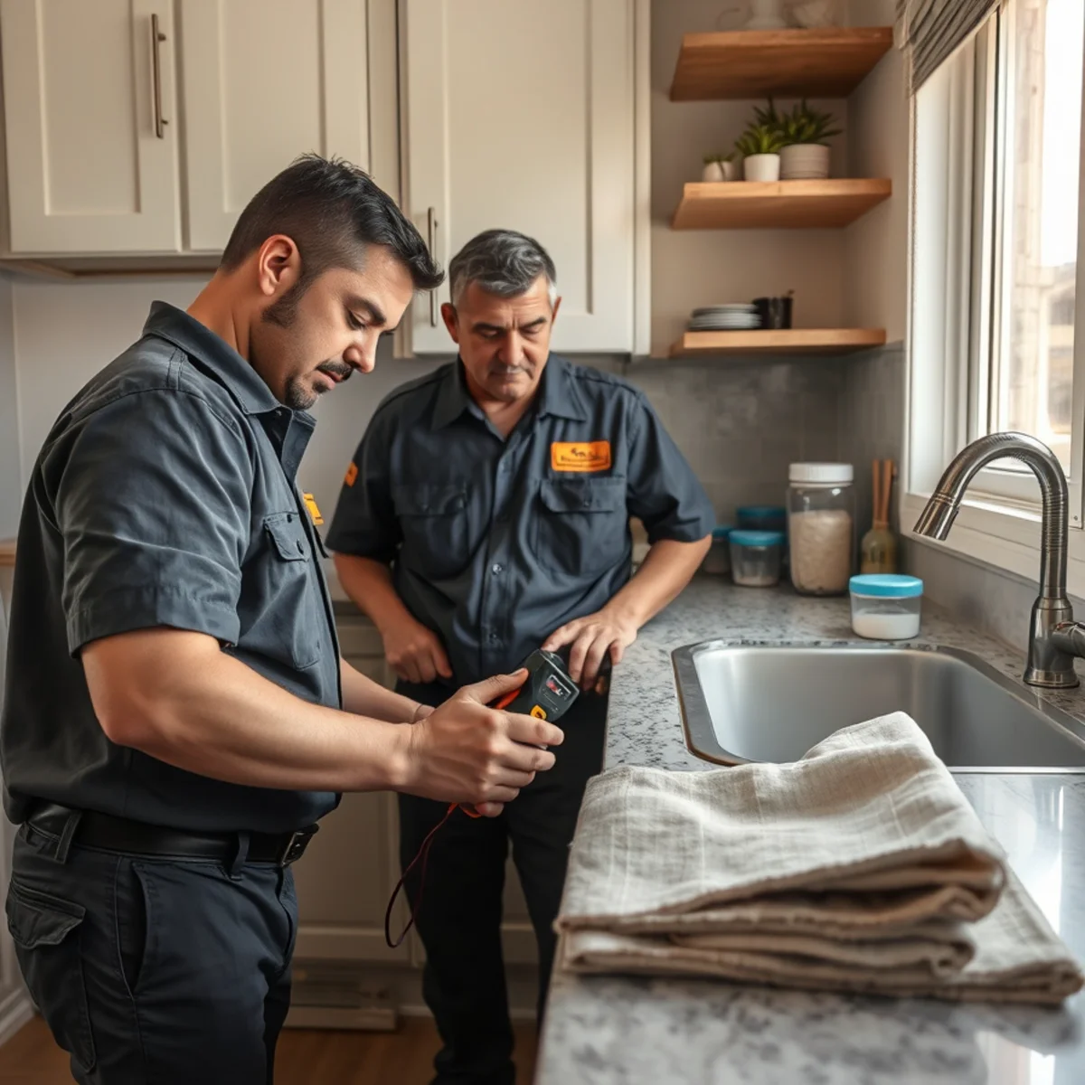 Residential Pest Control service in progress at an El Paso, Texas property